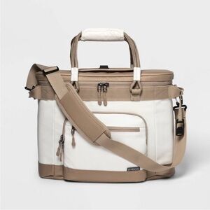 EMBARK NEW soft sided 23qt cooler bag -tan